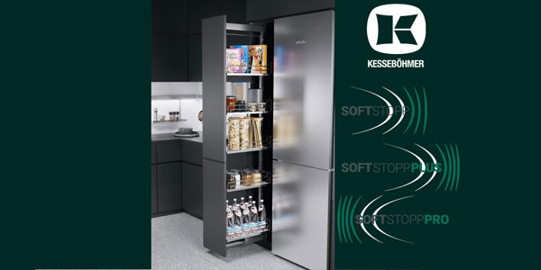 SoftStopp — для плавной остановки, бесшумного закрытия и открытия Kessebohmer в Перми