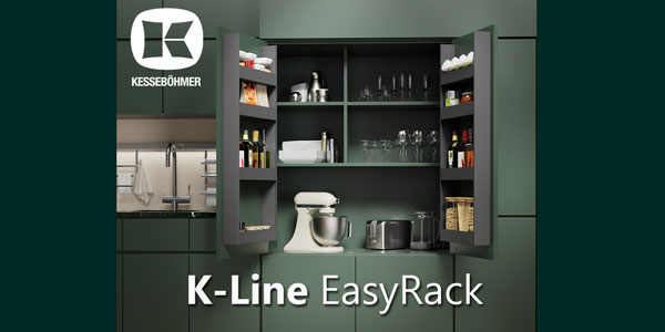 K-Line EasyRack дверная полка для высоких шкафов Kessebohmer в Перми