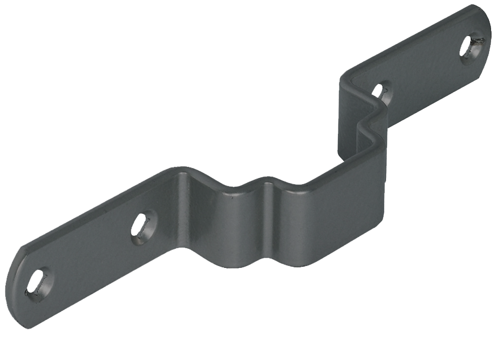 Хомут - стабилизатор фасада 1 шт, Диспенса 90°, 160x28x20 мм, АНТРАЦИТ Kessebohmer | официальный магазин